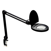 Dainolite DMLED10-A-5D-BK - 8W LED Magnifier Lamp, Black Finish