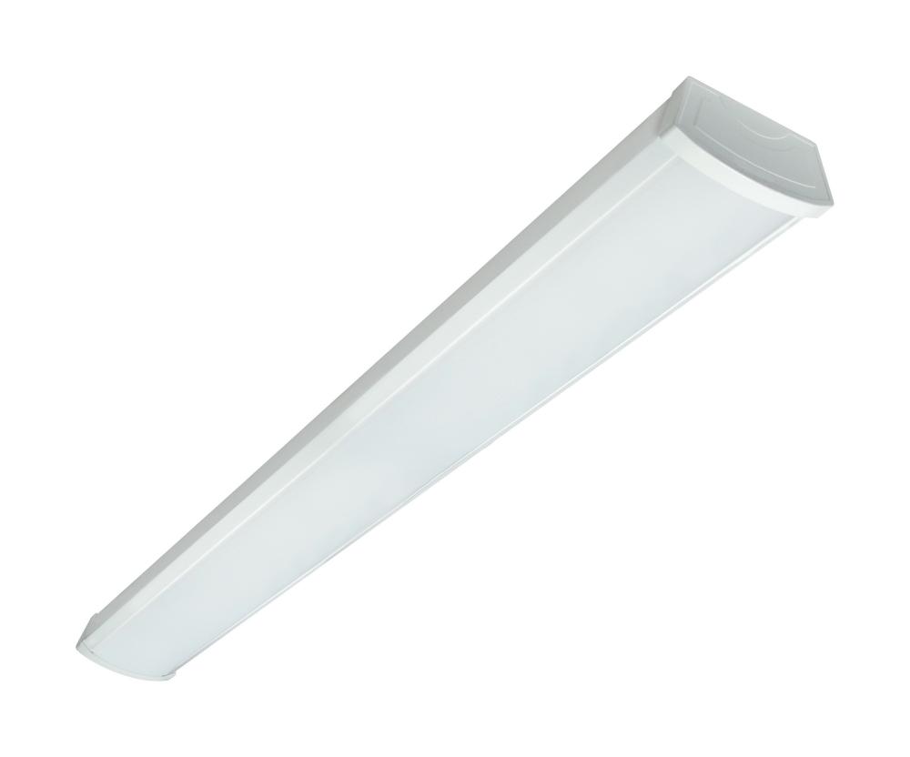 LED 4' Ceiling Wrap; 40 Watt; 5000K; White Finish; 120-277V