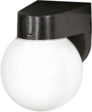 Nuvo SF77/728 - 1 Light - 6" - Porch; Wall - With Lexan Globe