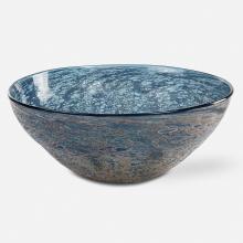  18099 - Genovesa Aqua Glass Bowl