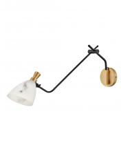 Hinkley 33792HB - Large Swing Arm Single Light Sconce