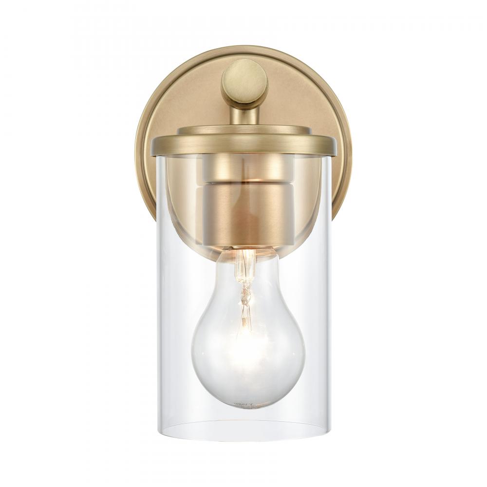 Burrow 5'' Wide 1-Light Vanity Light - Natural Brass