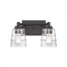 ELK Home 67981/2 - Pulsate 13'' Wide 2-Light Vanity Light - Matte Black