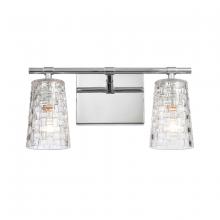 ELK Home 82181/2 - Lightweave 15'' Wide 2-Light Vanity Light - Polished Nickel