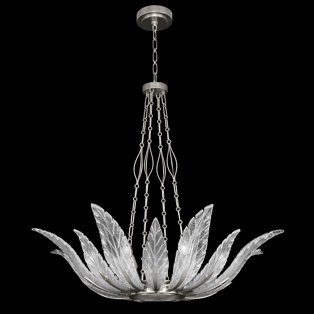 Plume 39"W Round Pendant